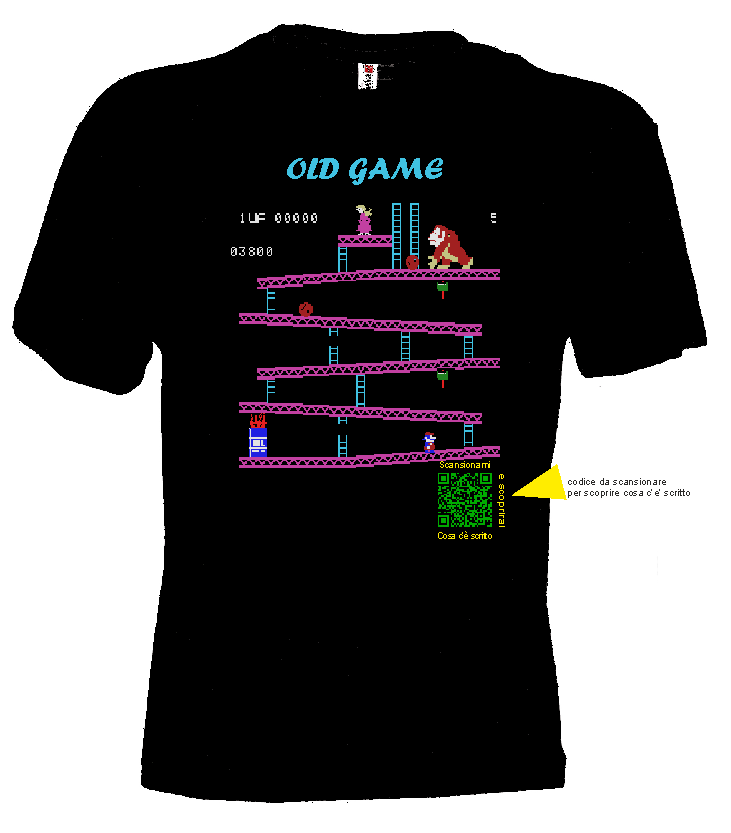 magliette stampate personalizzate video giochi